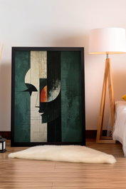 Wallity Artplstksyh11 - 70100 Pintura Decorativa Enmarcada Multicolor